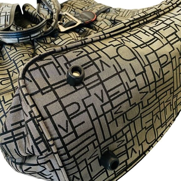 Diane Von Furstenberg DVF Large Logo Laptop Pocket Randa Travel Tote Bag NWOT - Picture 8 of 15